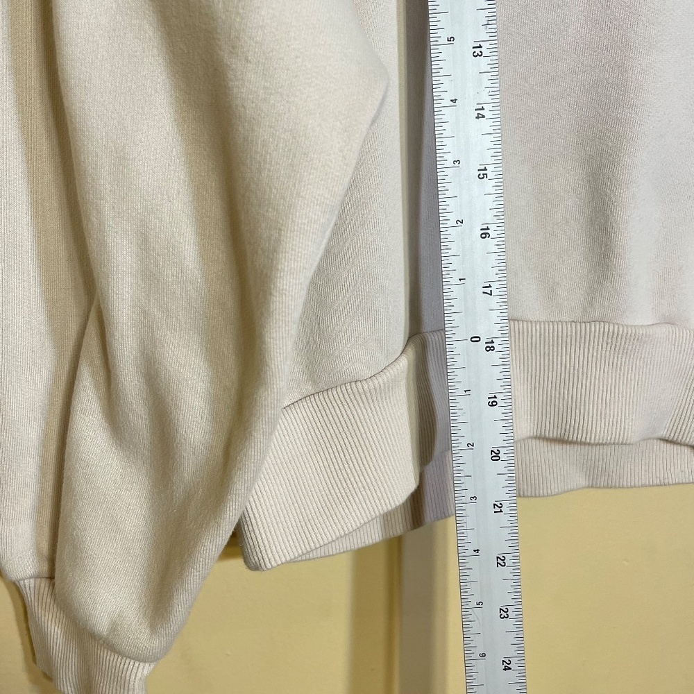 cozy cotton midi sweater zip up - Picture 8 of 8